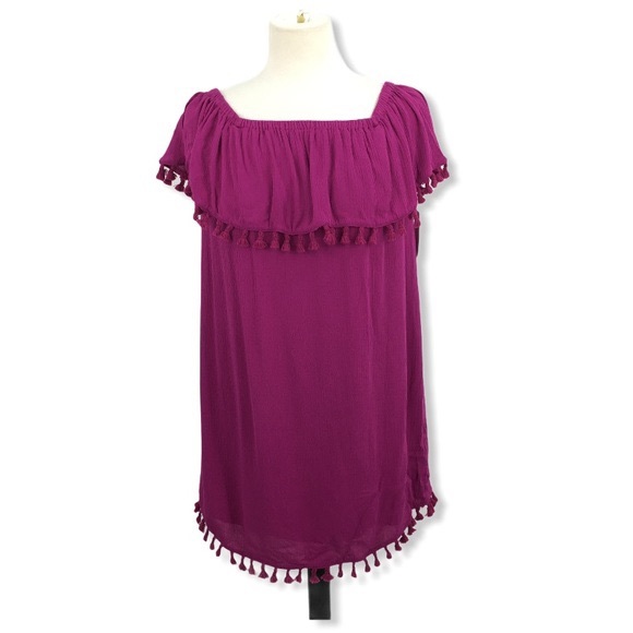 1.state Tahiti Tassel Dress - Picture 2 of 5